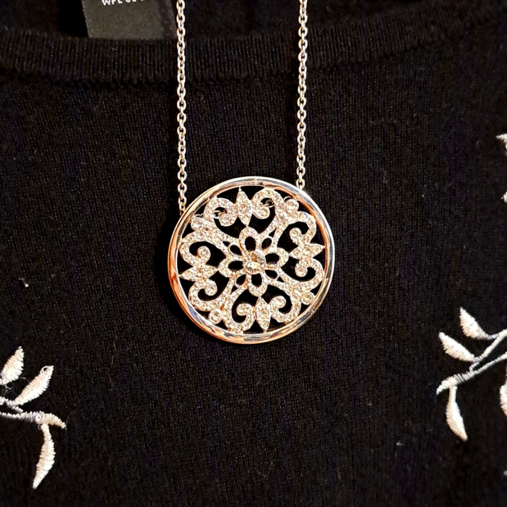 Filagree pendant TCS necklace